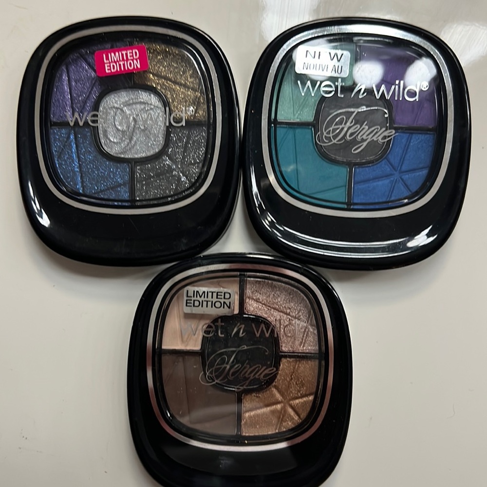 Limited edition New Wet N Wild eyeshadow palettes. (Bundle)